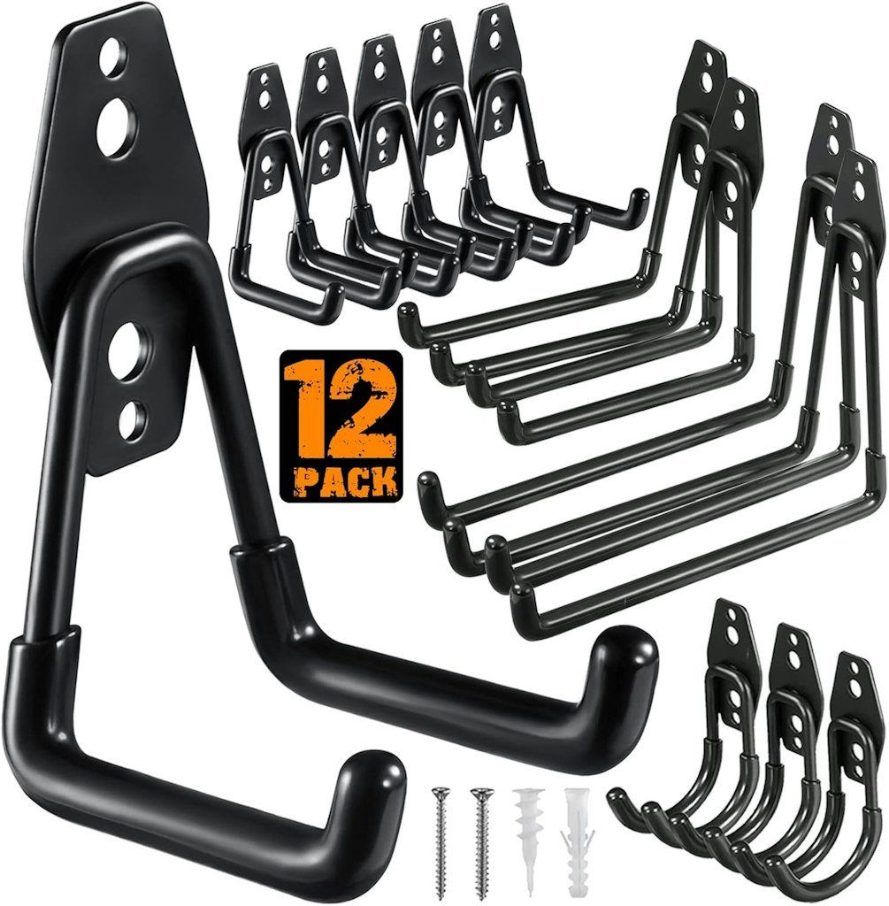 Garage Hook 12-Pack: $23