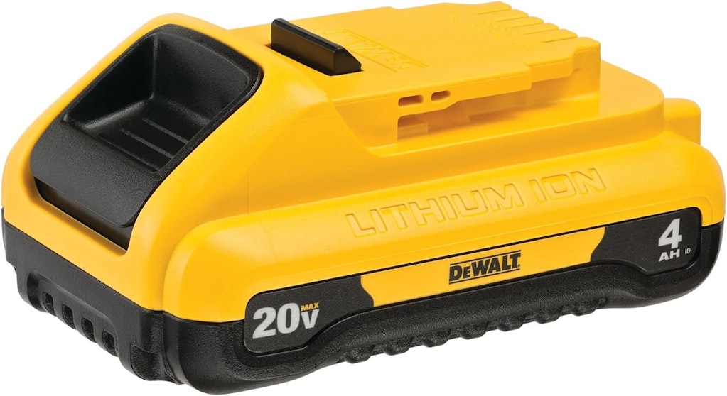 DeWalt 20V MAX 4Ah Lithium Ion Battery: $46 DeWalt 20V MAX 4Ah Lithium Ion Battery: $46
