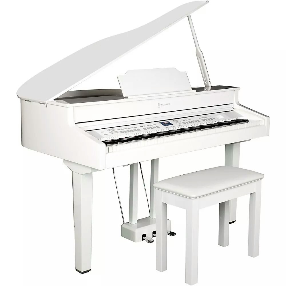 Refurb Williams Symphony Grand II Digital Micro Grand Piano w/ Seat: $1,496