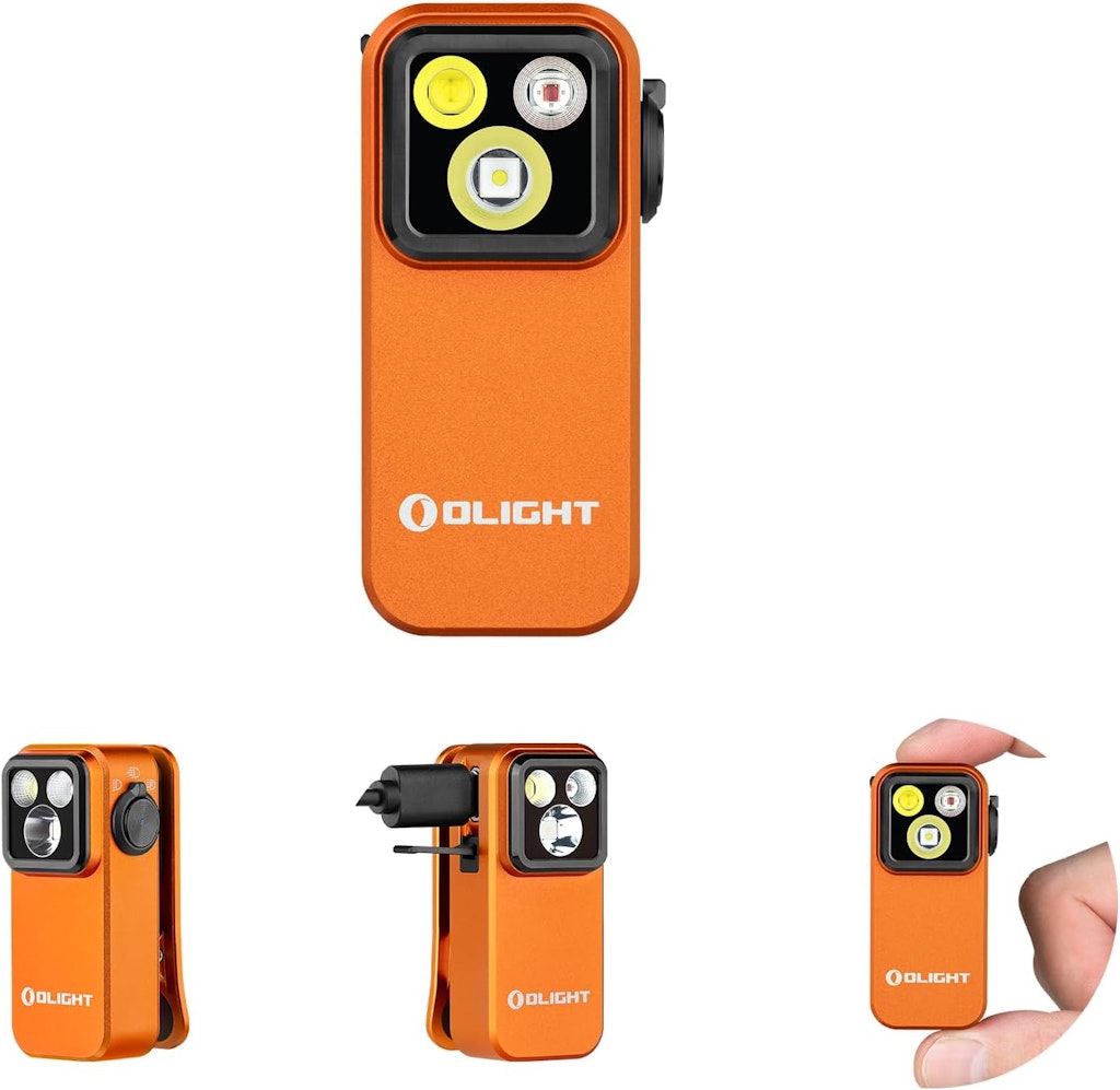 Olight Oclip Pro EDC Clip-On Flashlight: $31.99