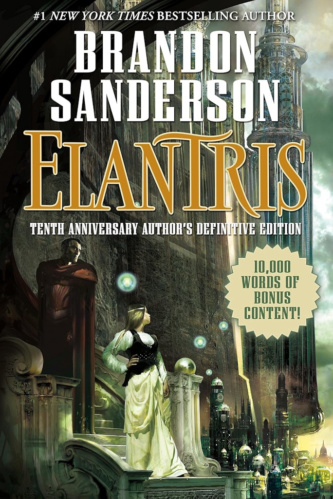 Elantris: 10th Anniversary Author's Definitive Edition eBook: $3