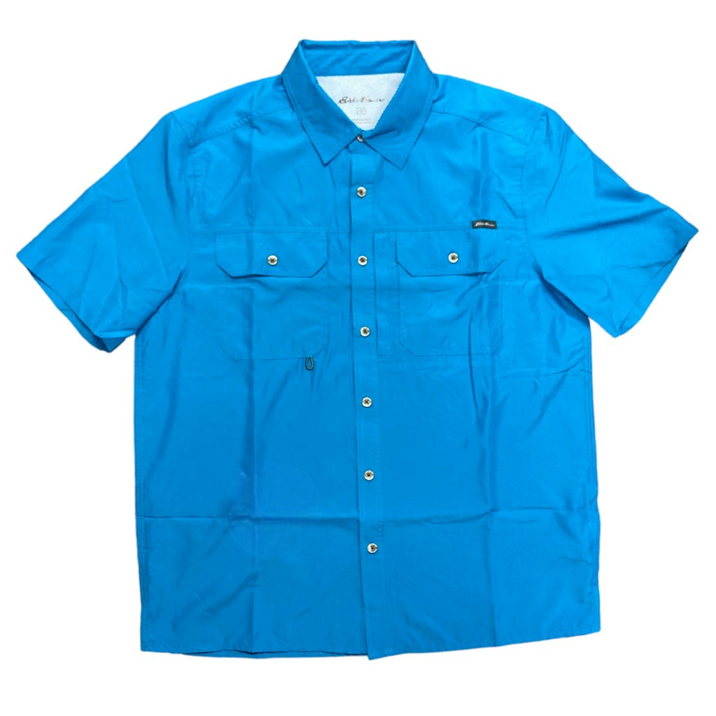 Eddie Bauer Men's Woven Tech Shirt: $14