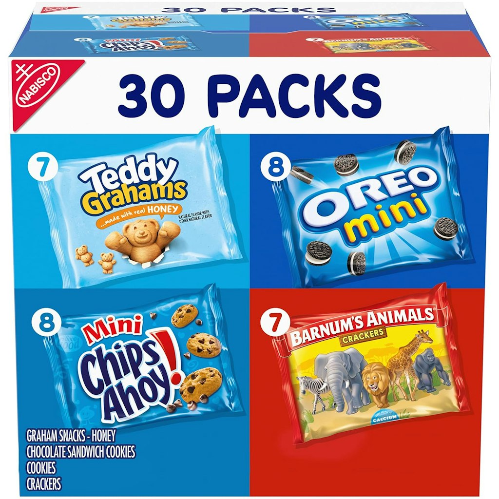 Nabisco Team Favorites 30-Count Variety Pack: $10 via Subscribe & Save