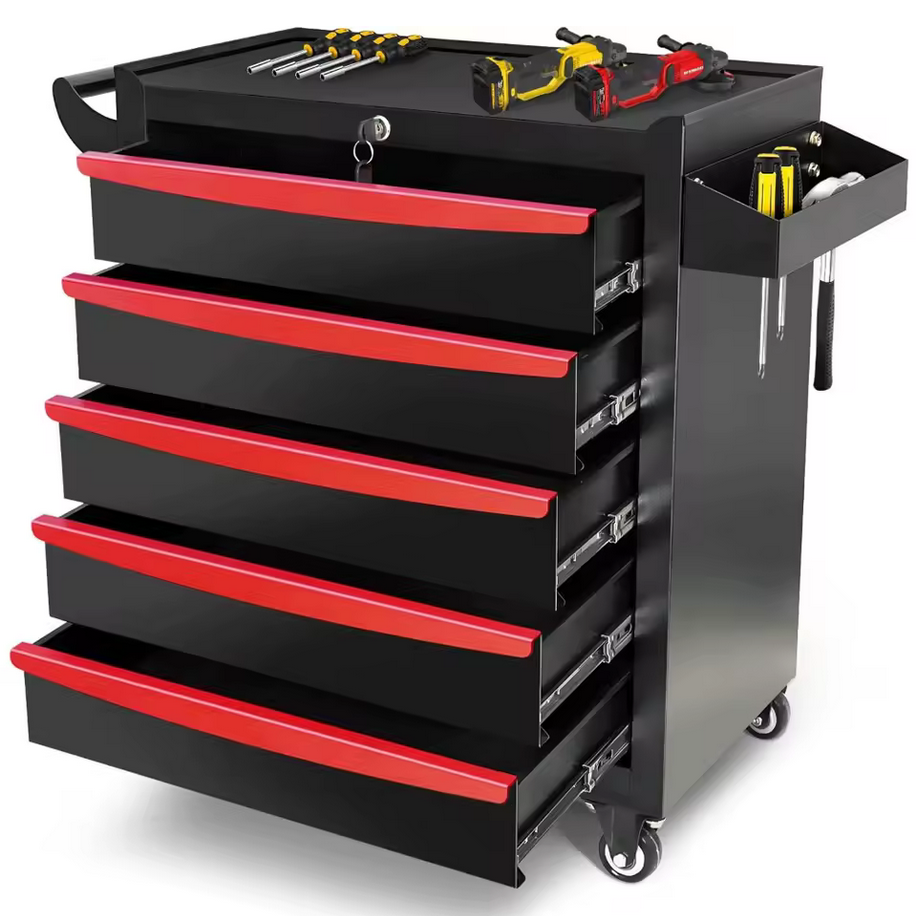 5-Drawer Rolling Tool Cabinet: $136