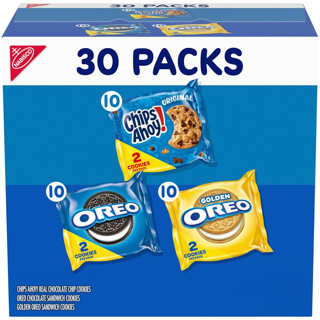  Nabisco Sweet Treats 30-Count Variety Pack: $10 via Subscribe & Save