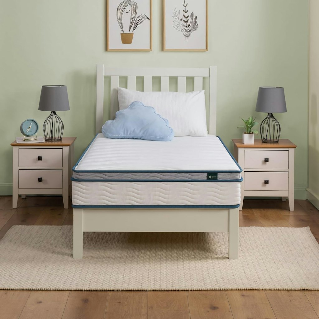 Zinus 8" Spring Sensation Hybrid Mattress: From $81