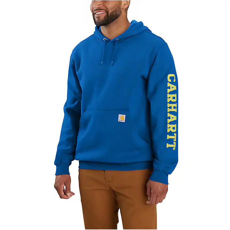 Carhartt Men's Rain Defender Loose Fit Midweight 1889 Graphic Sweatshirt: $32