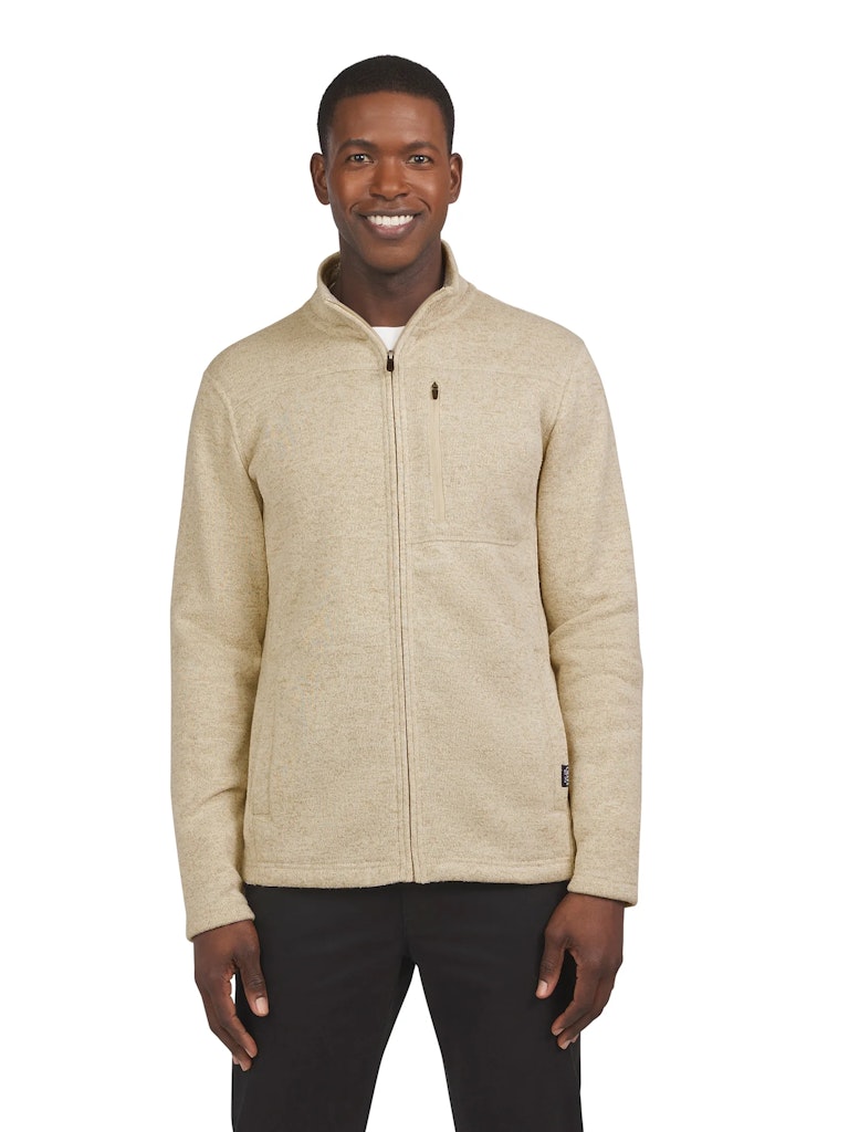 Chaps Men's Full-Zip Fleece Sweater Jacket: $11