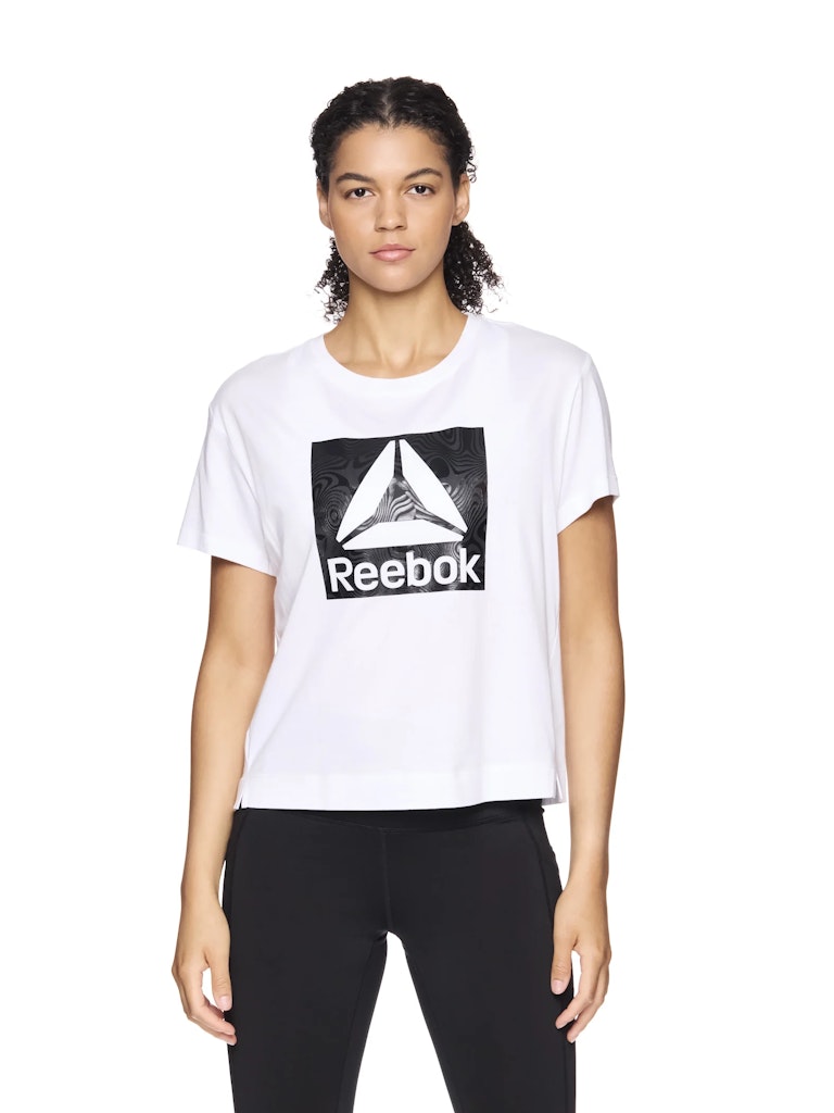 Reebok Women's Spirit Cropped T-Shirt: $5