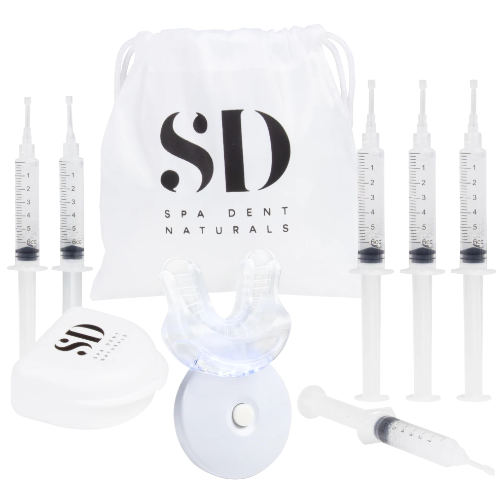 SpaDent Naturals Light Activated Professional Teeth Whitening Kit: $20