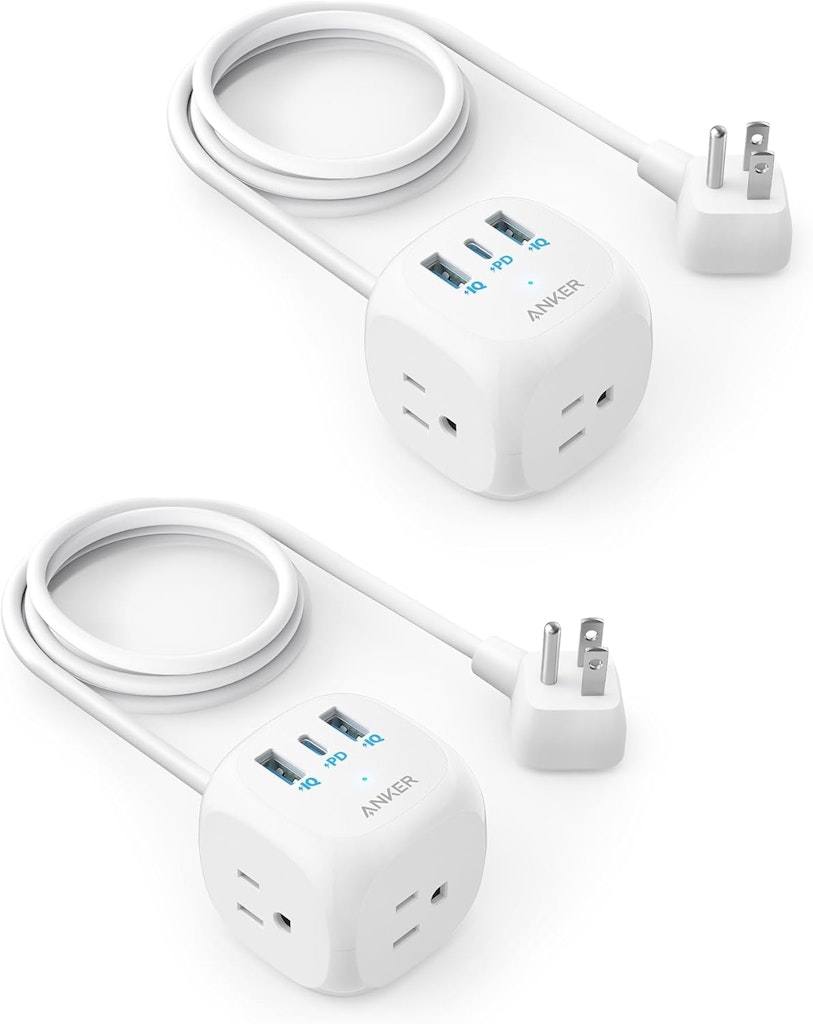 Anker 321 20W USB C Power Strip 2-Pack: $16