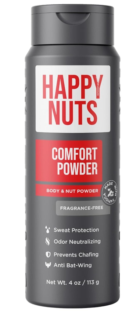 Happy Nuts 4-oz. Comfort Powder: $8.97 via Sub & Save Happy Nuts 4-oz. Comfort Powder: $8.97 via Sub & Save
