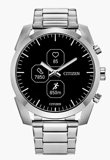 Citizen Men's CZ Smart Hybrid Stainless Steel Smart Watch: $100
