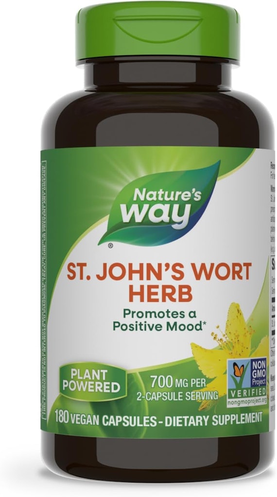 Nature's Way 180-Count 700mg St. John's Wort: $14 via Subscribe & Save