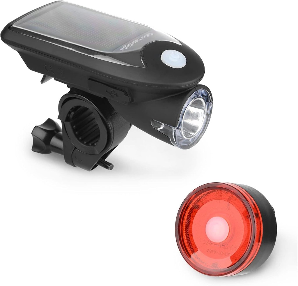 USB Rechargeable Bicycle Lights: $5.99
