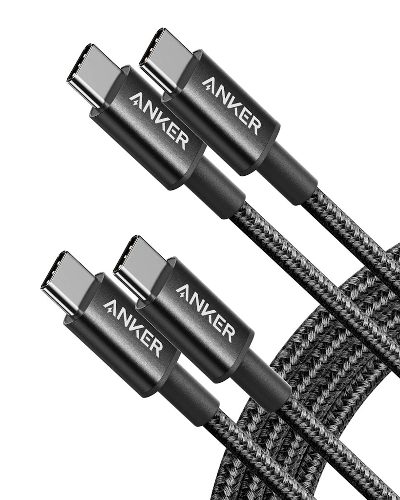 Anker 6-Foot 60W USB-C Fast Charging Cable 2-Pack: $7.99