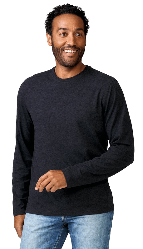 Free Country Men's FreeCycle Sueded Spacedye Crew Neck: $10