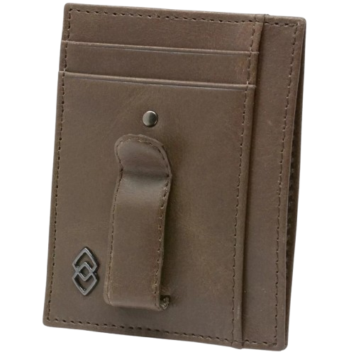 Alpine Swiss Men's Double Diamond RFID Minimalist Front Pocket Wallet: $10
