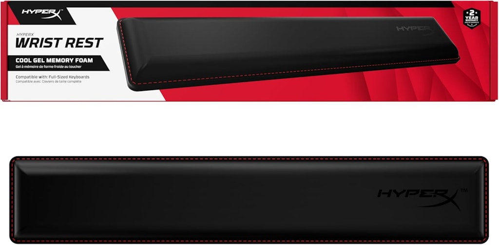 HyperX Cool Gel Memory Foam Wrist Rest: $14.99