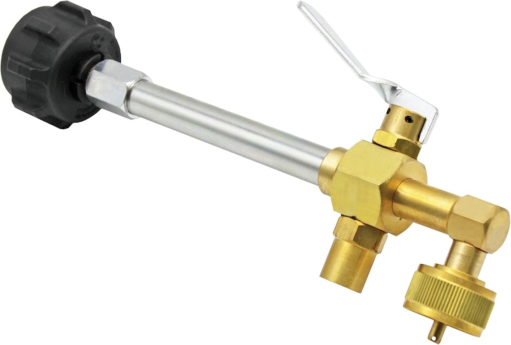 Flame King Propane Refill Fitting Adapter Valve: $23