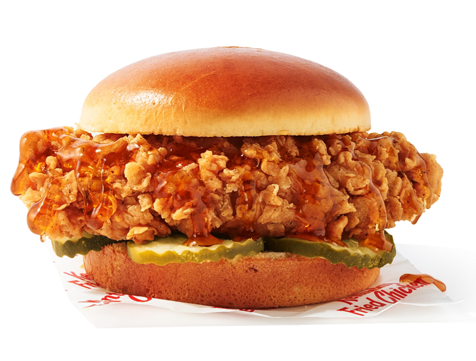 KFC Mike's Hot Honey Sandwiches: 2 for $7