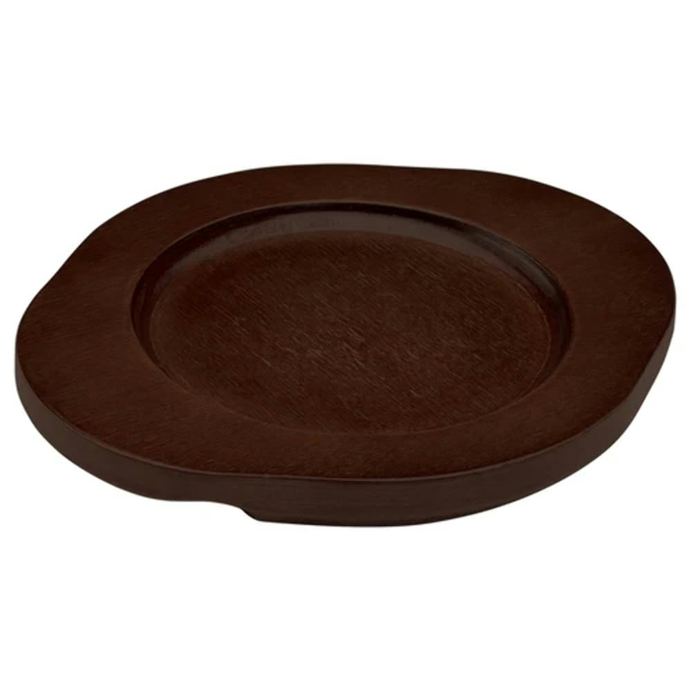 Winco Wooden Underliner Cast Iron Platter: $3.09