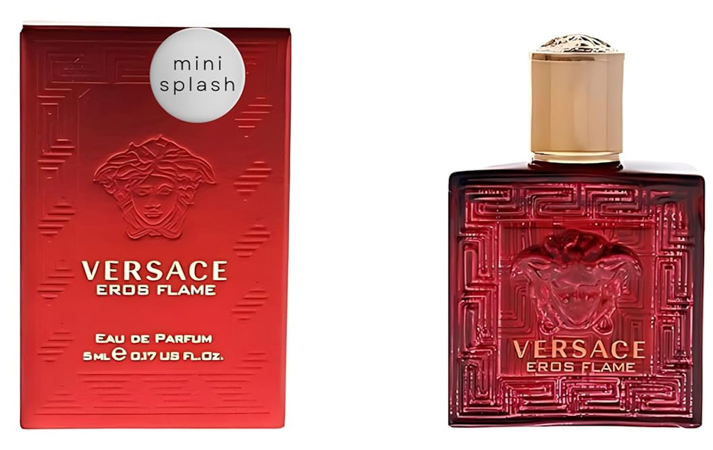 Versace Eros Flame 0.17-oz. Mini EDP Splash: $9.45 w/ Sub & Save