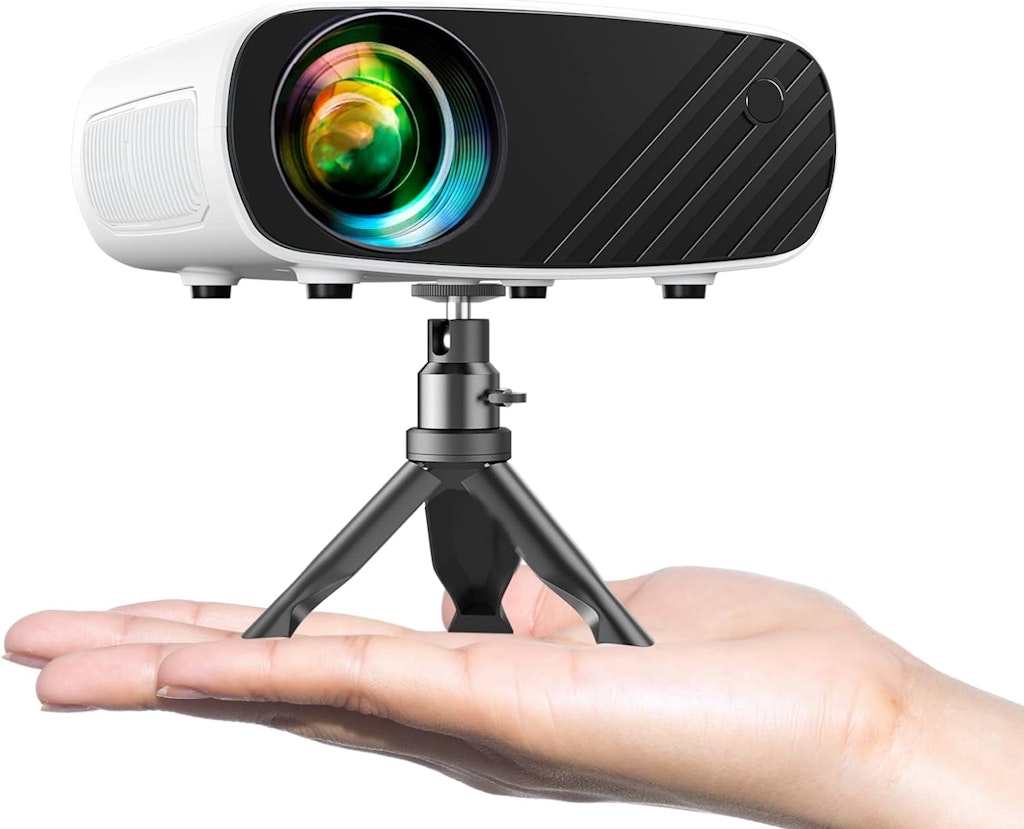 1080p Mini Portable Projector for iPhone: $40