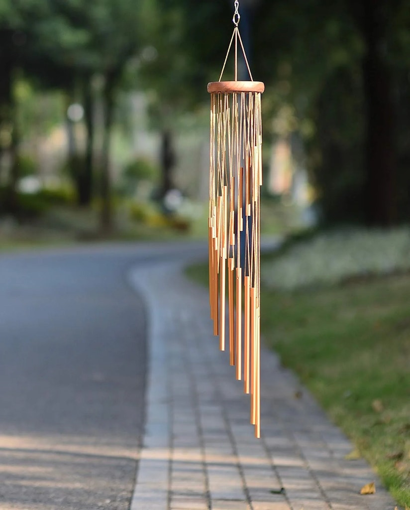 36" Gold Wind Chime: $11.99