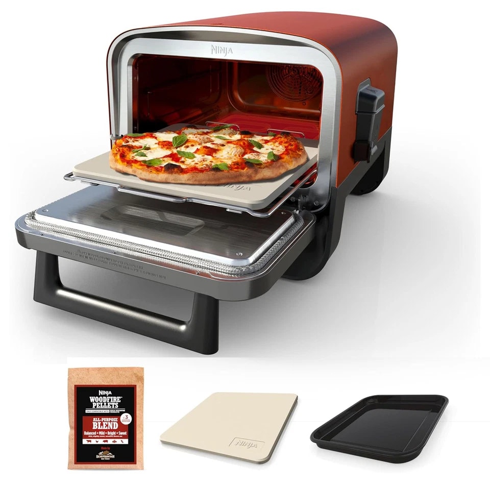 Ninja Woodfire 8-in-1 Outdoor Smoker and Pizza Oven: $160