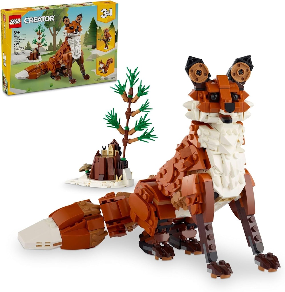 LEGO 3-in-1 Forest Animals: $35 w/ Prime