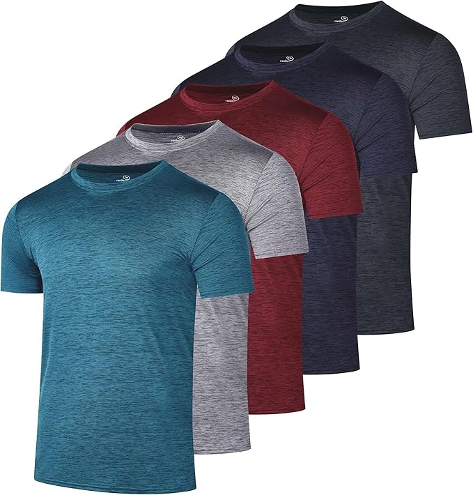 Real Essentials Men's Dry-Fit Performance T-Shirt 5-Pack: $28 Real Essentials Men's Dry-Fit Performance T-Shirt 5-Pack: $28