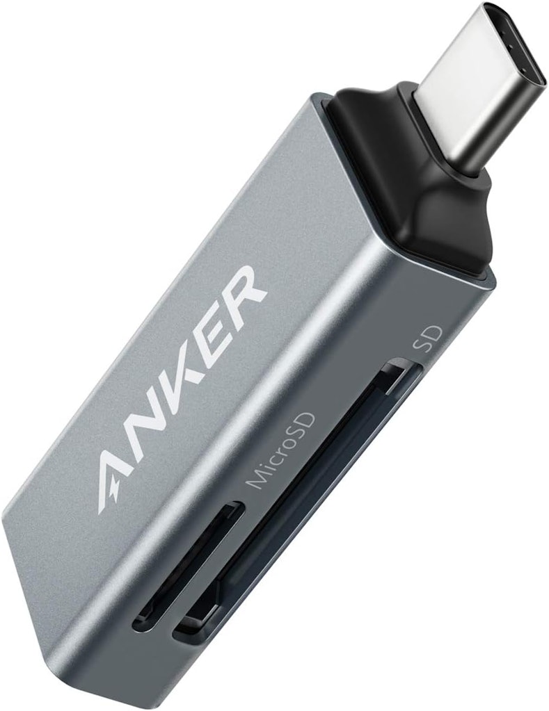 Anker 2-in-1 USB-C SD Memory Card Reader: $13