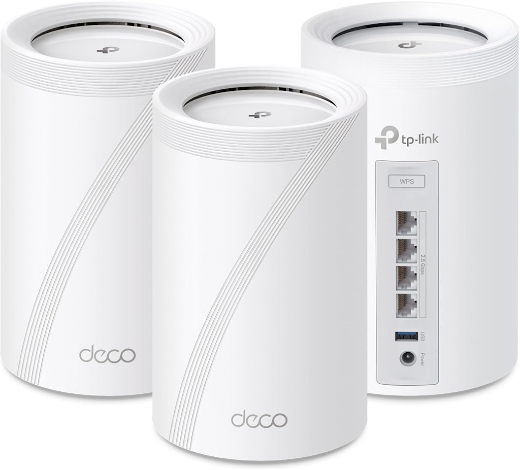 TP-Link Tri-Band WiFi 7 Whole Home Mesh Network System 3-Pack: $324