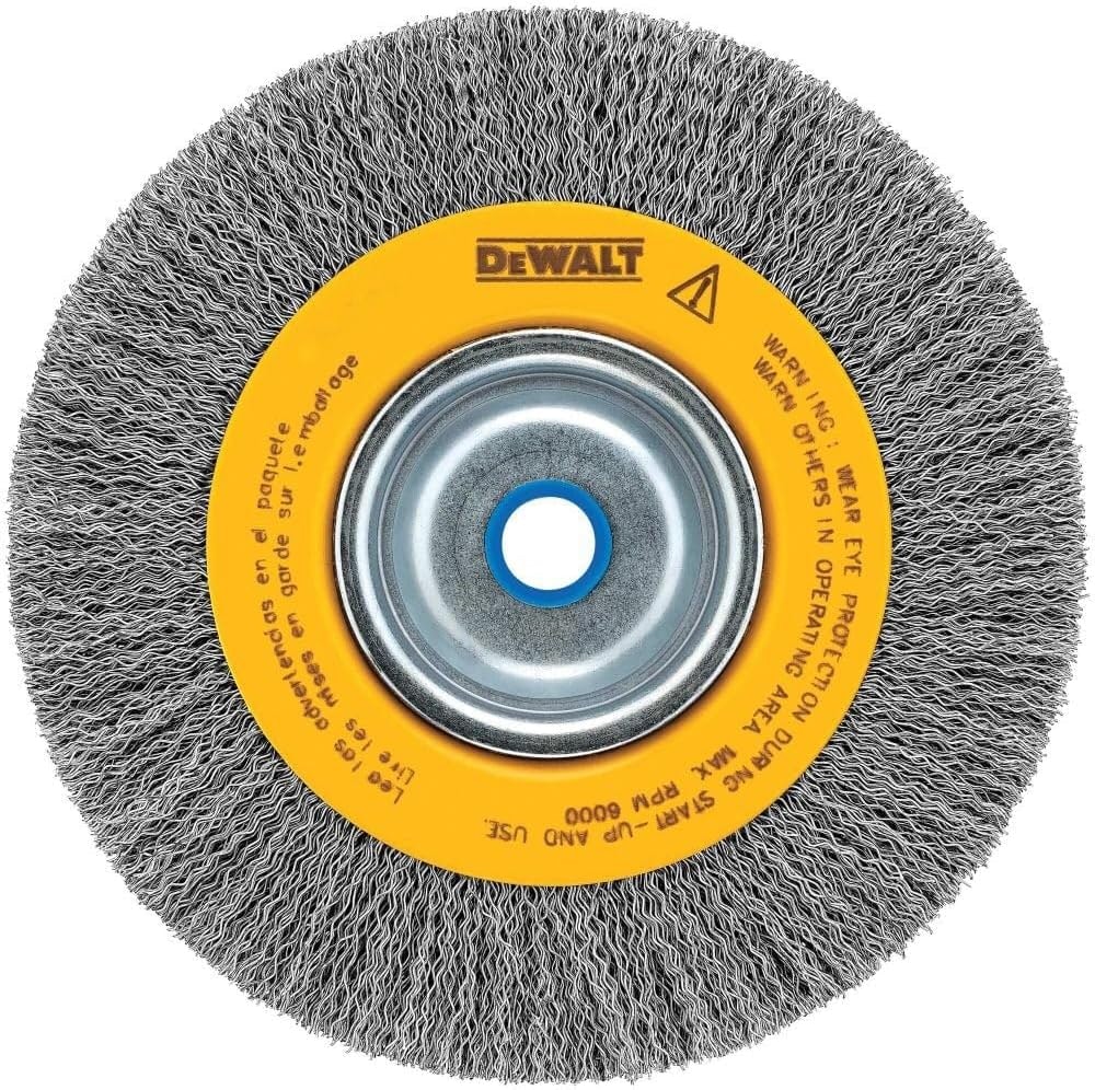 DeWalt 6" Crimp Wide Wheel: $9 DeWalt 6" Crimp Wide Wheel: $9