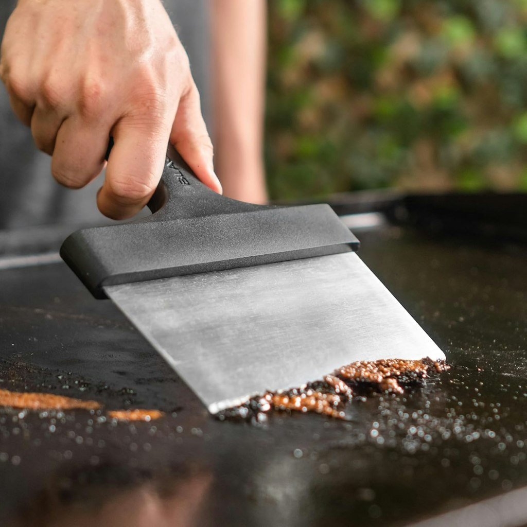 Blackstone Heavy Duty Stainless Steel Griddle Scraper: $5.99 Blackstone Heavy Duty Stainless Steel Griddle Scraper: $5.99