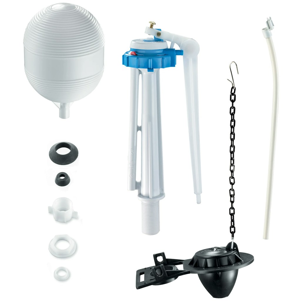 Hyper Tough Complete Toilet Repair Kit with Fill Valve and Flapper: $5 Hyper Tough Complete Toilet Repair Kit with Fill Valve and Flapper: $5