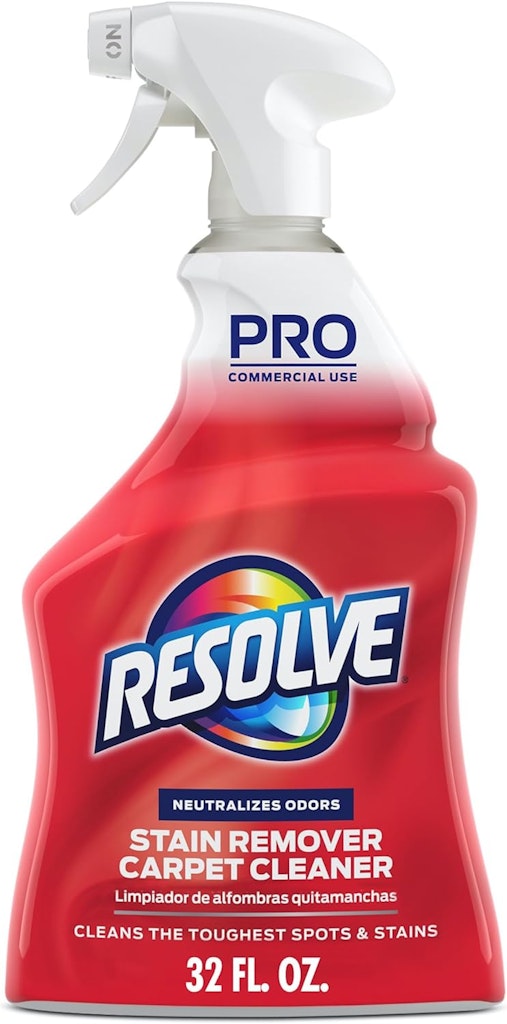 Resolve 32-oz. Professional Strength Spot and Stain Carpet Cleaner: $7.68 via Subscribe & Save