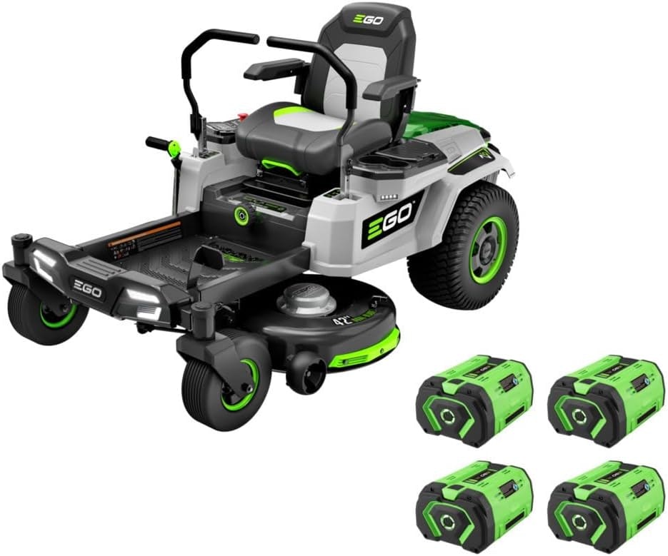 EGO Power+ 42" Zero Turn Mower: $3,998.98