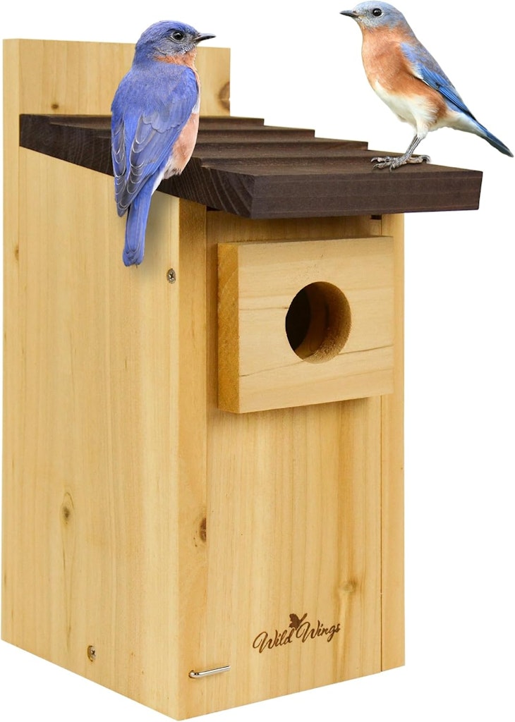 Wild Wings Cedar Blue Bird Box House: $14