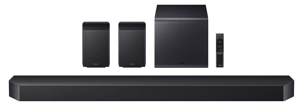 Samsung Q-Series 11.1.4-Channel Soundbar w/ Subwoofer & Speakers: $848 Samsung Q-Series 11.1.4-Channel Soundbar w/ Subwoofer & Speakers: $848