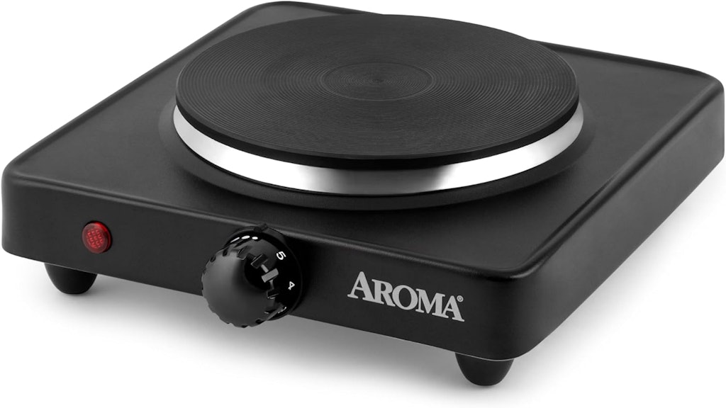 Aroma Housewares Single Burner Hot Plate: $10