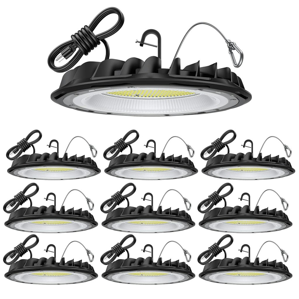 155W UFO LED High Bay Light 10-Pack: $159