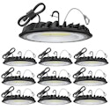 155W UFO LED High Bay Light 10-Pack for $159 + free shipping