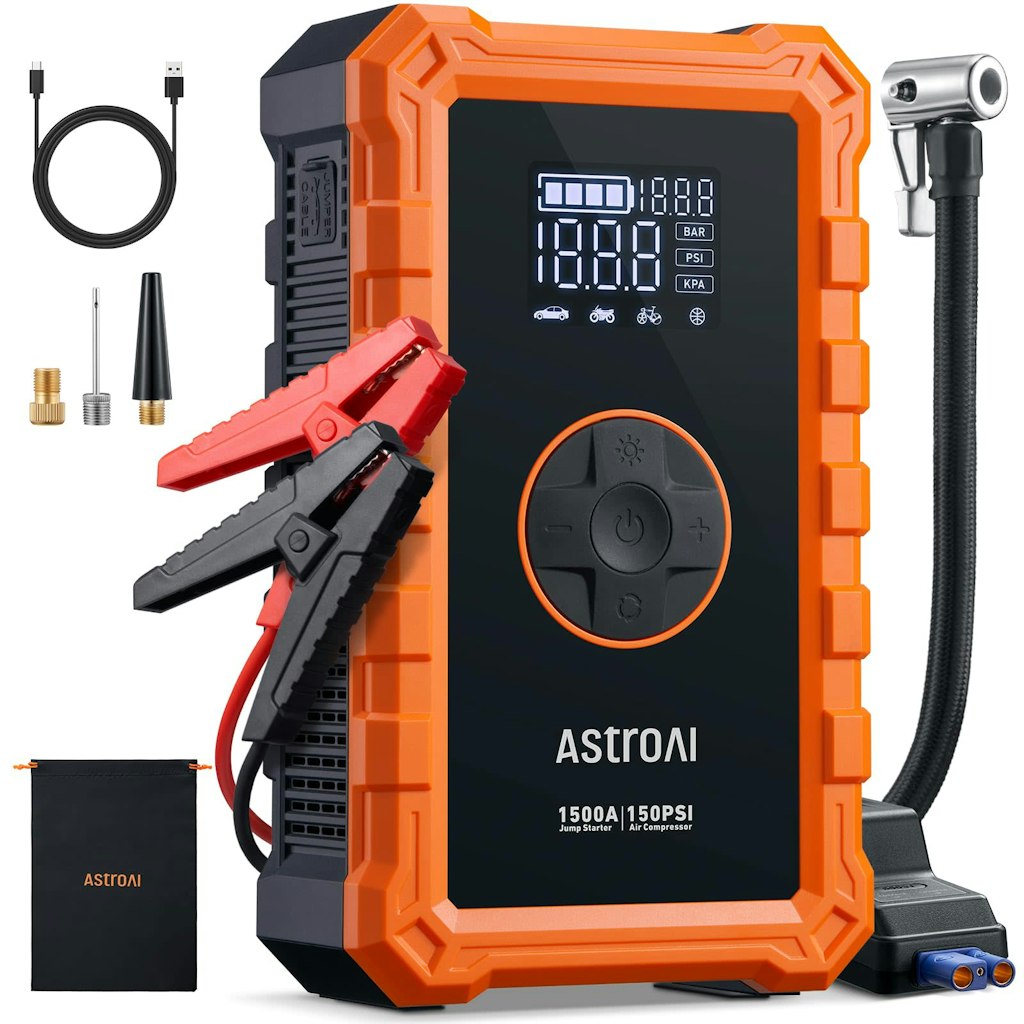 AstroAI S8 Air Jump Starter w/ Tire Inflator: $34.79 AstroAI S8 Air Jump Starter w/ Tire Inflator: $34.79