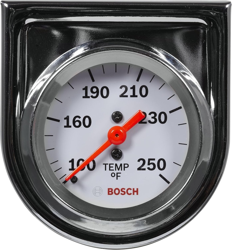 Bosch Style Line 2" Mechanical Water/Oil Temperature Gauge: $22
