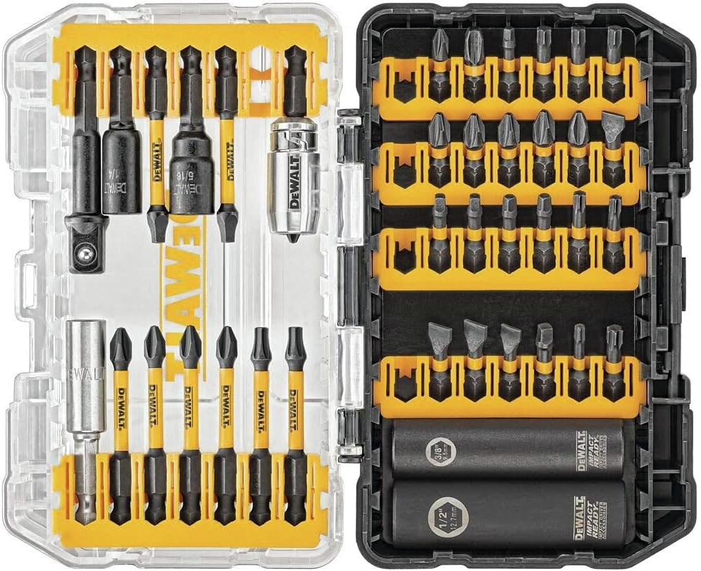 DeWalt Impact Ready Flextorq 40-Piece Steel Screwdriver Bit Set: $13