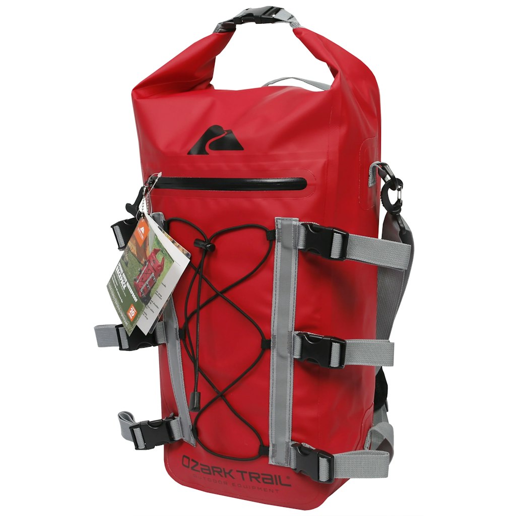 Ozark Trail Spring River Waterproof Roll Top Kayak Backpack: $15