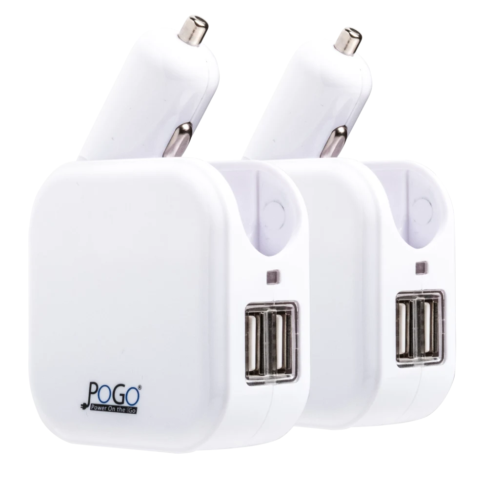 Pogo Power Bin Dual USB Charger 2-Pack: $6