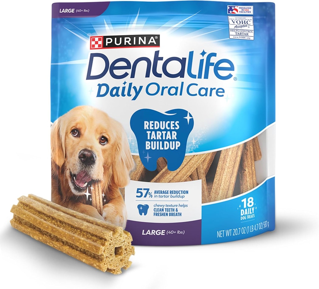 Purina DentaLife Large Dog Dental Chews 18-Pack: $6.35 via Sub & Save